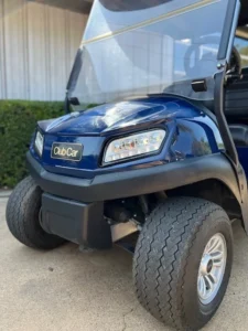 2022 Club Car 4 Passenger Tempo Electric Golf Carts for Sale (Blue) (2)