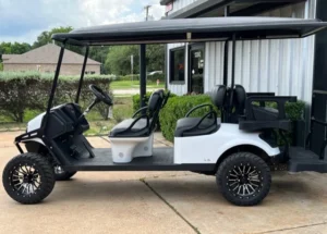 2022 E Z GO Express L6 ELiTE 6 Passenger Lifted Gas Golf Carts for Sale32 (2)