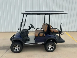 2024 Advanced EV Advent 4L 4 Passenger Lithium Ion Golf Carts for Sale (Navy) (2)
