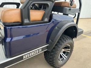 2024 Advanced EV Advent 4L 4 Passenger Lithium Ion Golf Carts for Sale (Navy) (7)