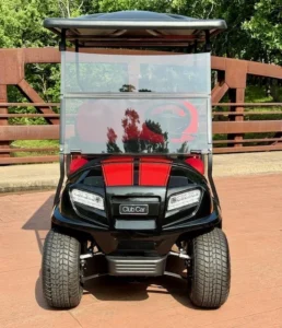 2024 Club Car Onward Tiger Woods Sunday Red 4 Passenger HP Lithium Ion Golf Carts for Sale (2)