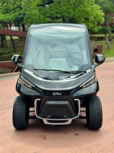 2025 Club Car CRU 6 Passenger Electric Golf Carts for Sale(Black) (2)