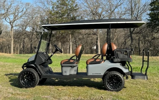 2025 E Z GO Express L6 ELiTE 6 Passenger Lithium Ion Golf Carts for Sale (1)