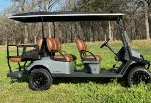 2025 E Z GO Express L6 ELiTE 6 Passenger Lithium Ion Golf Carts for Sale (2)