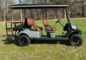 2025 E Z GO Express L6 ELiTE 6 Passenger Lithium Ion Golf Carts for Sale (3)