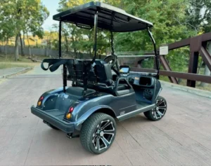 2025 Evolution Classic 2 Plus 2 Passenger Lithium Ion Golf Carts for Sale (Artic Gray) (3)
