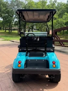 2025 Evolution Classic 2 Plus 2 Passenger Lithium Ion Golf Carts for Sale (Sky Blue) (7)