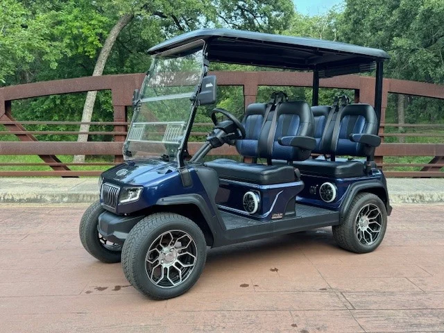 2025 Evolution D5 Ranger 4 Plus 4 Passenger Lithium Ion Golf Carts for Sale (1)
