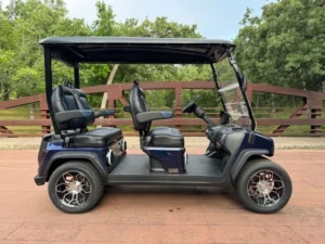 2025 Evolution D5 Ranger 4 Plus 4 Passenger Lithium Ion Golf Carts for Sale (Mediterranean Blue) (10)
