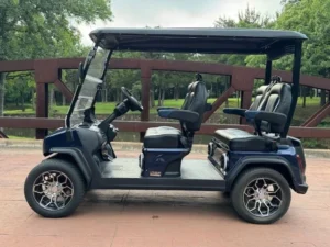 2025 Evolution D5 Ranger 4 Plus 4 Passenger Lithium Ion Golf Carts for Sale (Mediterranean Blue) (8)