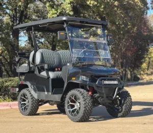 2026 Denago EV Nomad XL 4 Passenger Lifted Lithium Golf Carts for Sale (10)