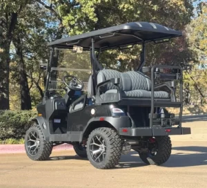 2026 Denago EV Nomad XL 4 Passenger Lifted Lithium Golf Carts for Sale (11)