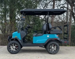 2026 Denago EV Nomad XL 4 Passenger Lifted Lithium Golf Carts for Sale (2)