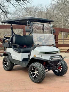 2026 Denago EV Nomad XL 4 Passenger Lifted Lithium Ion Golf Carts for Sale (2)