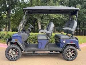2026 Denago EV Rover XL 4 Passenger Lifted Lithium Golf Carts for Sale (4)