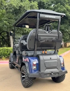 2026 Denago EV Rover XL 4 Passenger Lifted Lithium Golf Carts for Sale (8)
