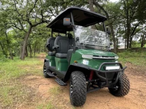 2026 Denago EV Rover XL 4 Passenger Lifted Lithium Ion Golf Carts for Sale (Green) (11)