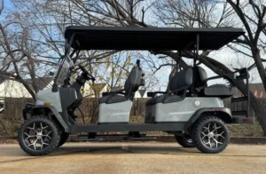2026 Denago EV Rover XL 6 Passenger Lifted Lithium Golf Carts for Sale (4)