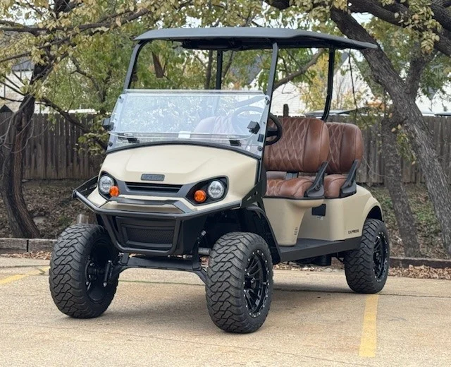 Limited Edition E Z GO Express L6 ELiTE 4 Passenger Gas Golf Carts for Sale (1)