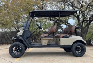 Limited Edition E Z GO Express L6 ELiTE 4 Passenger Gas Golf Carts for Sale (2)