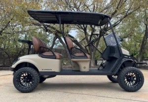 Limited Edition E Z GO Express L6 ELiTE 4 Passenger Gas Golf Carts for Sale (3)